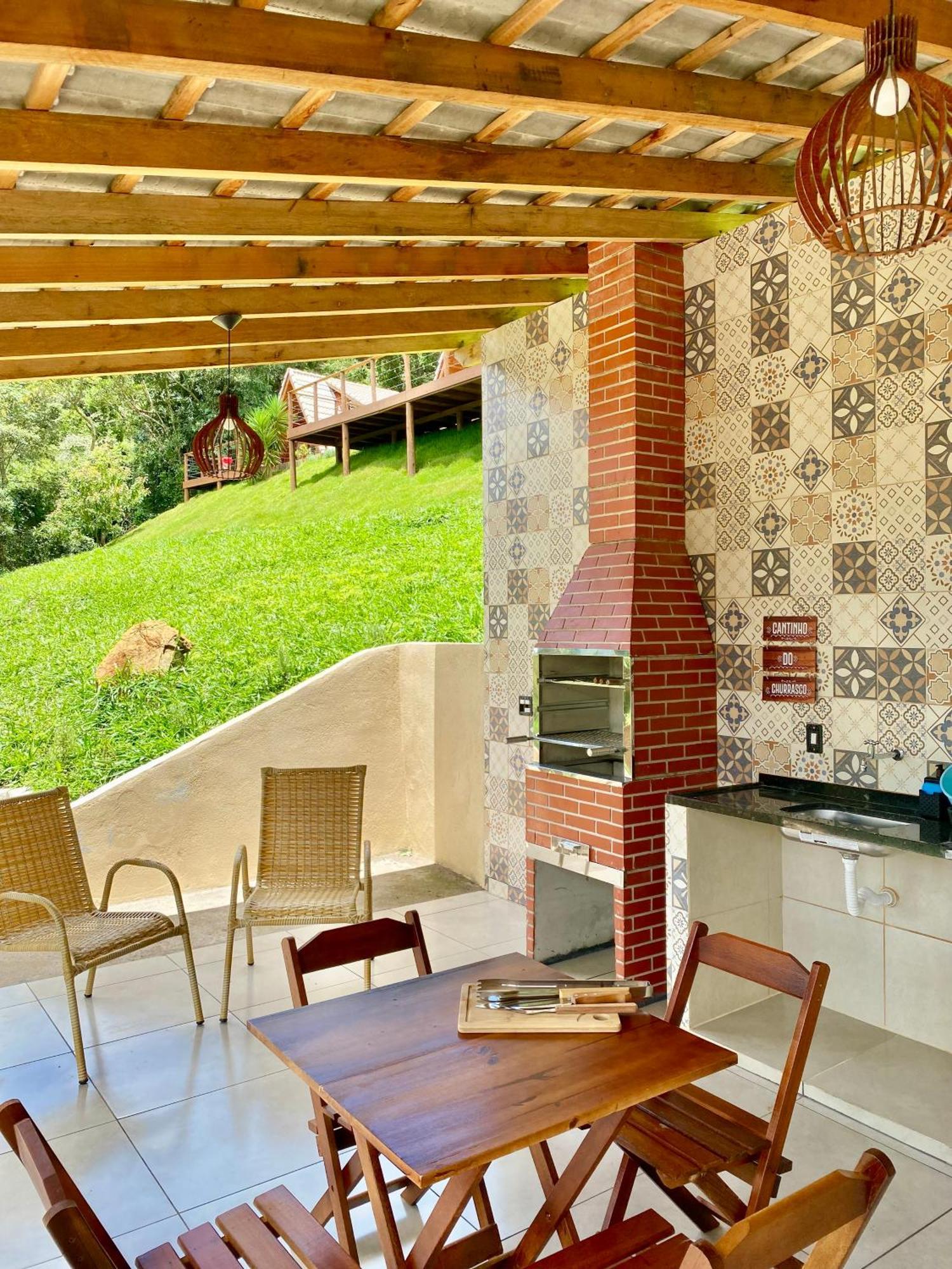 Chales Fazenda Floresta Das Araucarias Cunha Exteriér fotografie